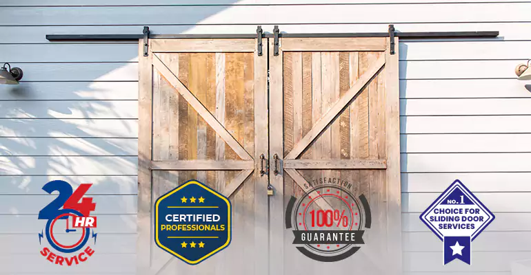 Commercial Barn Door Repair in Surfside