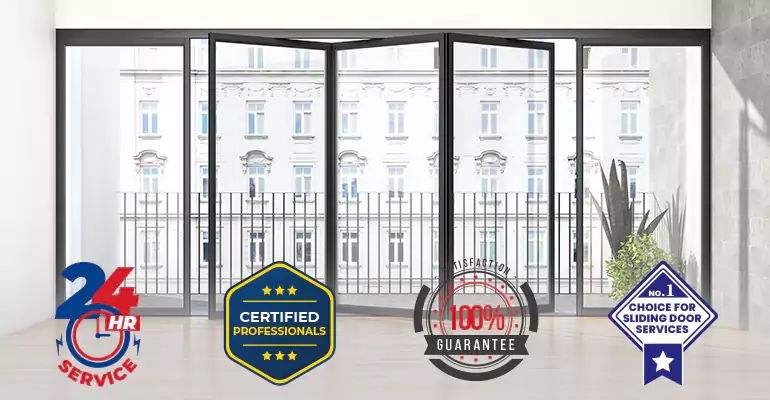 Sliding Accordion Door Repair in Surfside