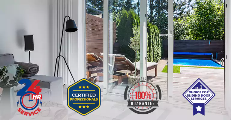 Glass Balcony Sliding Door Repair in Surfside