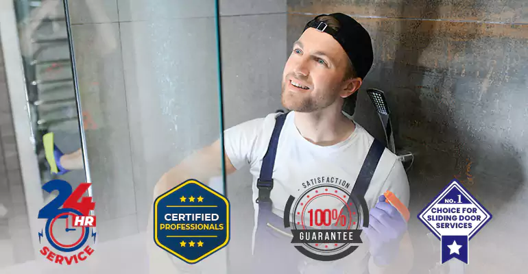 Bathroom Shower Door Repair in Surfside
