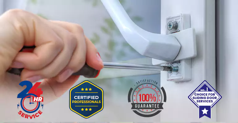 Broken Patio Door Handle Repair in Surfside