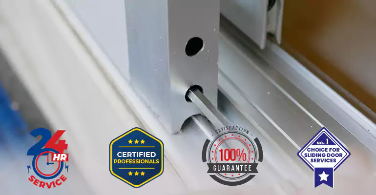 Pella & Andersen Sliding Door Roller Replacement in Surfside