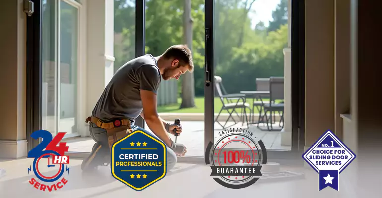 Sliding Door Strike Plate Repair in Surfside