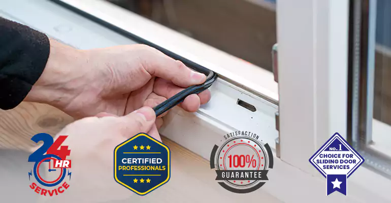 Sliding Glass Door Track Repair and Cost Estimate in Surfside