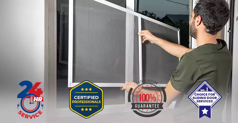 Sliding Screen Door Frame Repair in Surfside