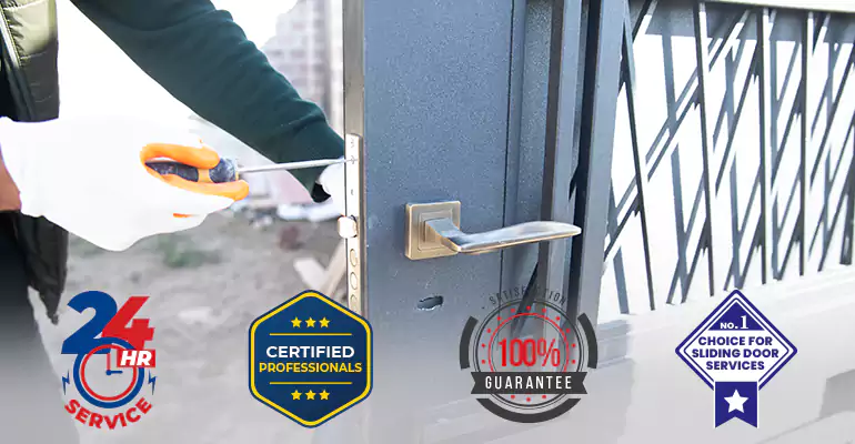 Steel Door Bottom Repair in Surfside