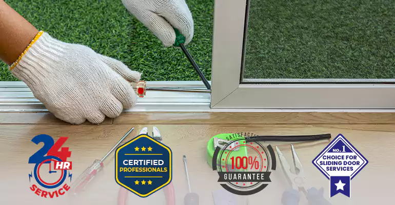 Residential Patio Door Roller Repair in Surfside