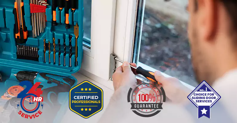 Patio Door Track Repair In Surfside