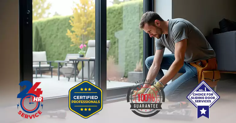 Standard Pella Sliding Door Glass Replacement in Surfside