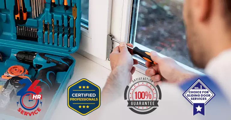 Sliding Patio Door Squeaks Repair Near Me in Surfside