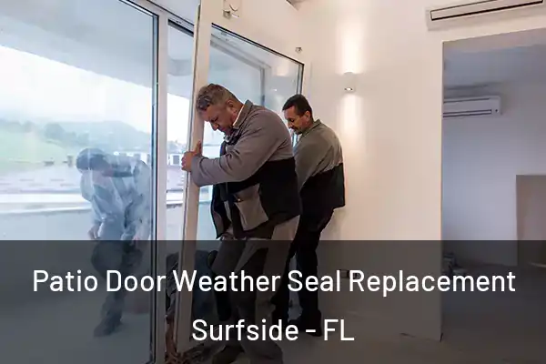 Patio Door Weather Seal Replacement Surfside - FL