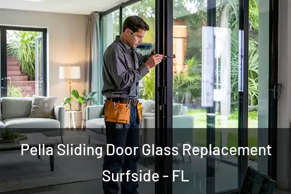 Pella Sliding Door Glass Replacement Surfside - FL